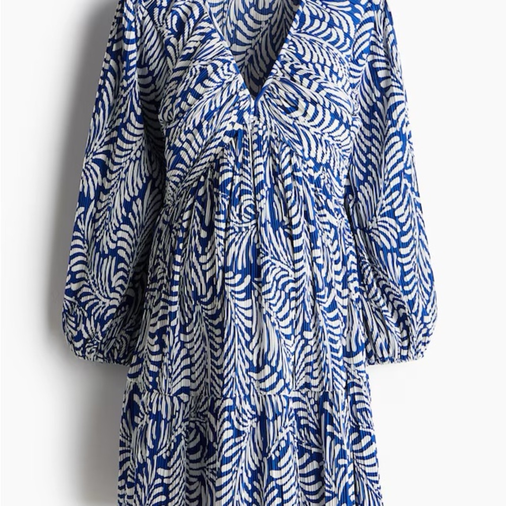 MAMA MATERNITE PLISSÉ DRESS